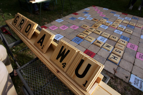 Lawn Scrabble